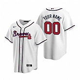 Atlanta Braves Customized Nike White 2020 Stitched MLB Cool Base Home Jersey,baseball caps,new era cap wholesale,wholesale hats